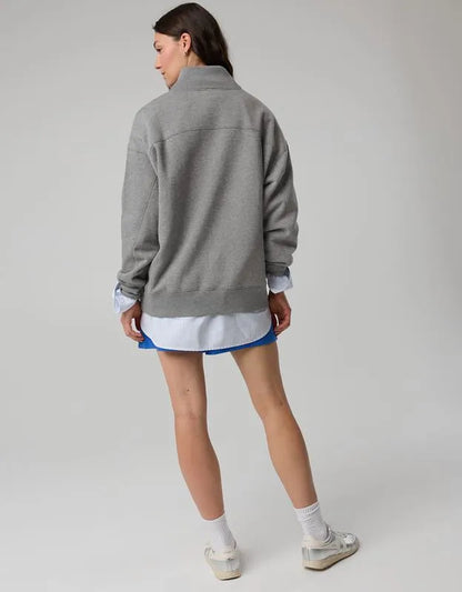 OFFLINE By Aerie Cloud Fleece Oversized Mockneck Sweatshirt
