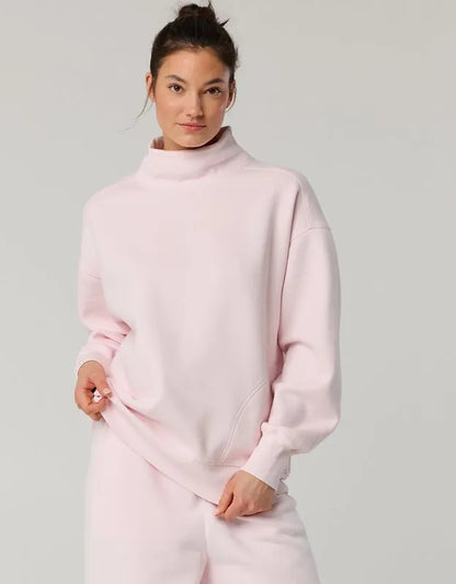 OFFLINE By Aerie Cloud Fleece Oversized Mockneck Sweatshirt