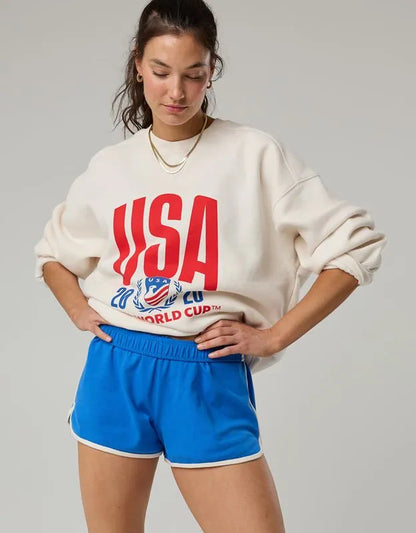 FWC26™ OFFLINE By Aerie Cloud Fleece Oversized Crewneck Sweatshirt