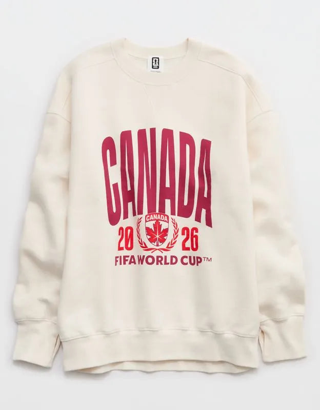 FWC26™ OFFLINE By Aerie Cloud Fleece Oversized Crewneck Sweatshirt