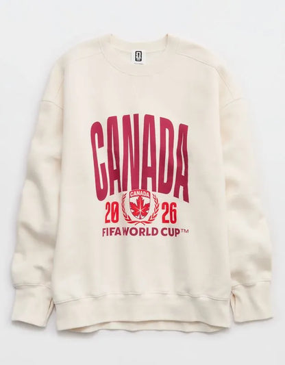 FWC26™ OFFLINE By Aerie Cloud Fleece Oversized Crewneck Sweatshirt