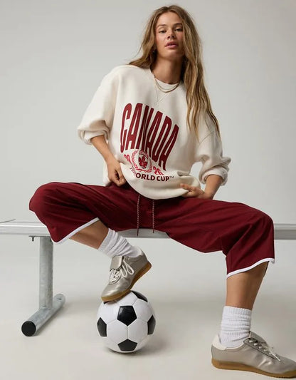 FWC26™ OFFLINE By Aerie Cloud Fleece Oversized Crewneck Sweatshirt