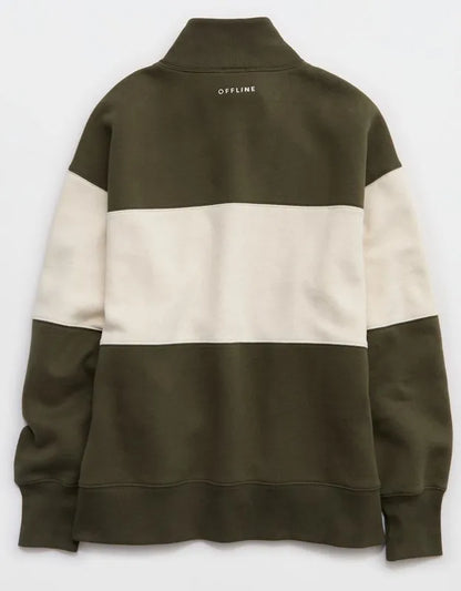 OFFLINE By Aerie Cloud Fleece Oversized Mockneck Sweatshirt