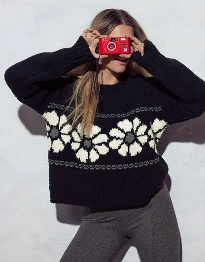 OFFLINE By Aerie Marshmallow Crewneck Sweater