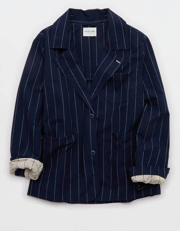 OFFLINE By Aerie Oxford Blazer