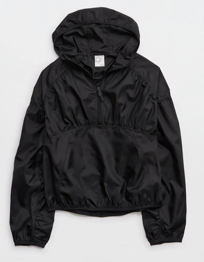 OFFLINE By Aerie Ruched Nylon Quarter Zip
