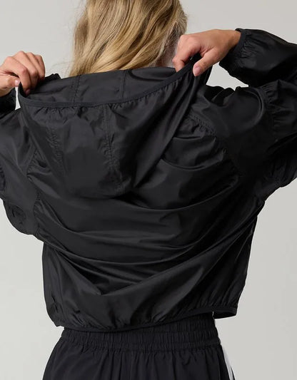 OFFLINE By Aerie Ruched Nylon Quarter Zip