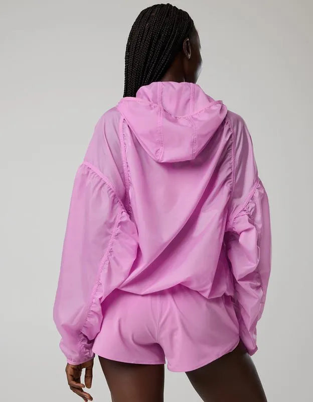 OFFLINE By Aerie Ruched Nylon Quarter Zip