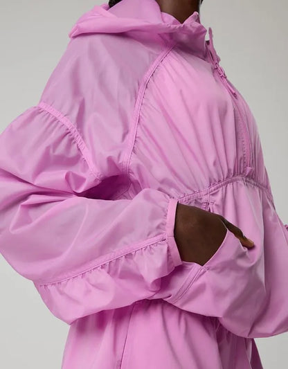 OFFLINE By Aerie Ruched Nylon Quarter Zip