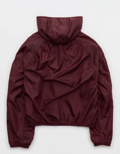 OFFLINE By Aerie Ruched Nylon Quarter Zip