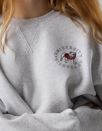 Georgia Bulldogs OFFLINE By Aerie Crewneck