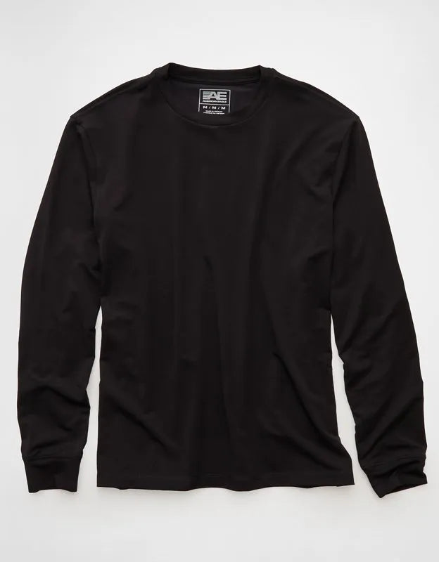 AE 24/7 Standard Fit Long-Sleeve Active T-Shirt