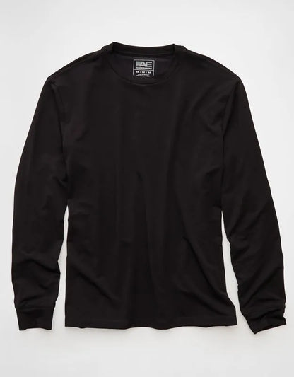 AE 24/7 Standard Fit Long-Sleeve Active T-Shirt