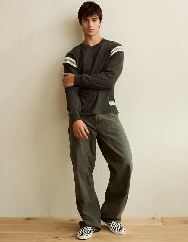 AE Relaxed Fit Long-Sleeve Sport T-Shirt