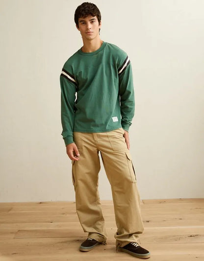 AE Relaxed Fit Long-Sleeve Sport T-Shirt