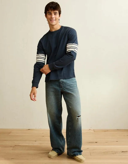AE Relaxed Fit Long-Sleeve Sport T-Shirt