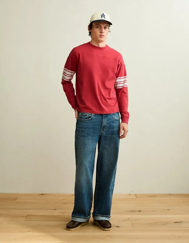 AE Relaxed Fit Long-Sleeve Sport T-Shirt