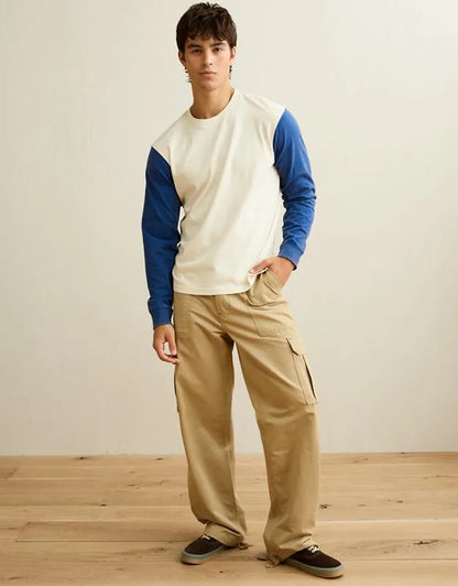 AE Relaxed Fit Long-Sleeve Sport T-Shirt