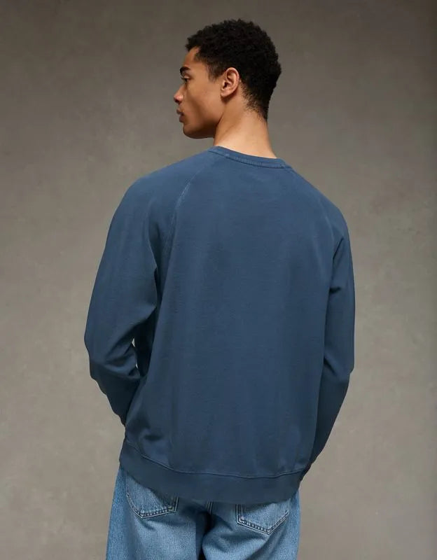 AE Boxy Long-Sleeve Pique T-Shirt