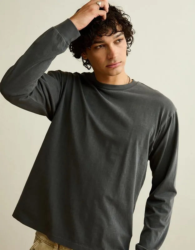 AE Vintage Relaxed Fit Long-Sleeve T-Shirt