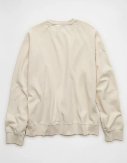 AE Boxy Long-Sleeve Pique T-Shirt