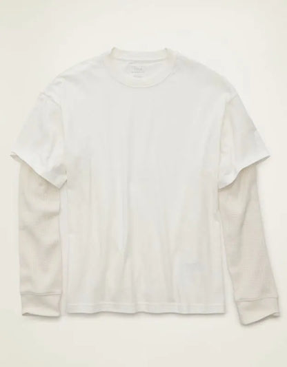 AE Boxy Fit Layered T-Shirt