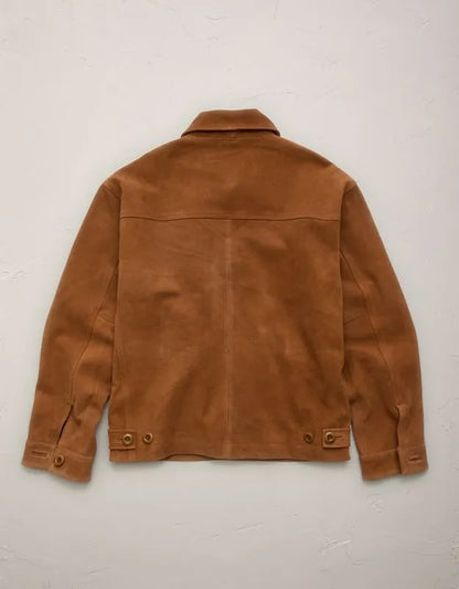 AE77 Suede Trucker Jacket