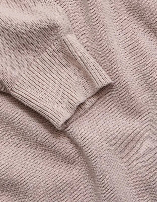AE77 Garment-Washed Raglan Sweater