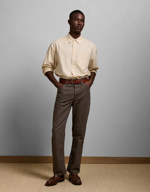 AE77 Poplin Button-Up Shirt