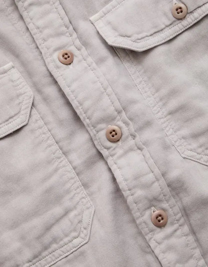 AE77 Cotton Gauze Utility Shirt