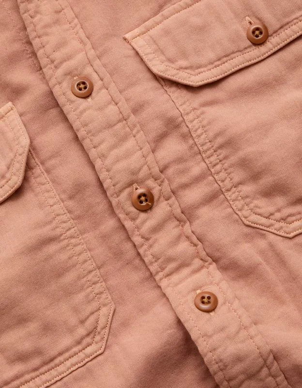 AE77 Cotton Gauze Utility Shirt