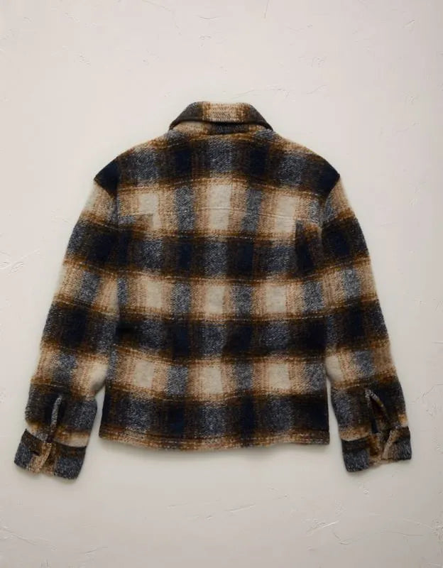 AE77 Wool Shacket