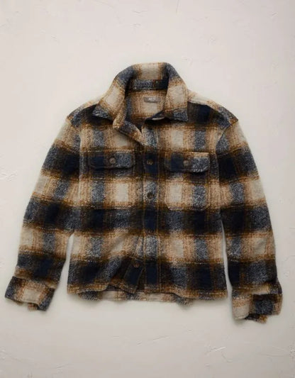 AE77 Wool Shacket