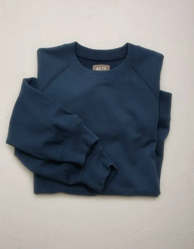 AE77 Raglan Terry Fleece Sweatshirt