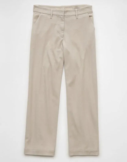 AE Stretch High-Waisted Stovepipe Ankle Trouser