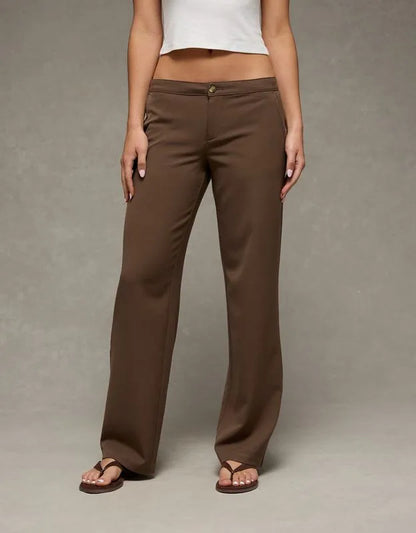 AE Low-Rise Straight Trouser