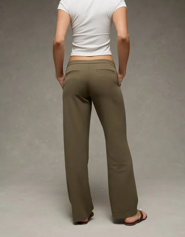 AE Low-Rise Straight Trouser