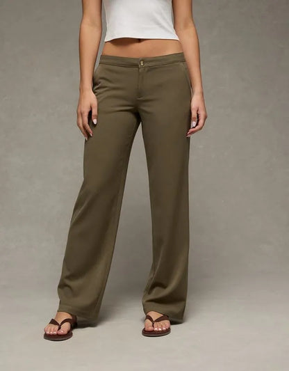 AE Low-Rise Straight Trouser