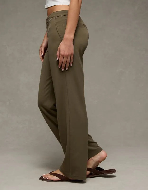 AE Low-Rise Straight Trouser