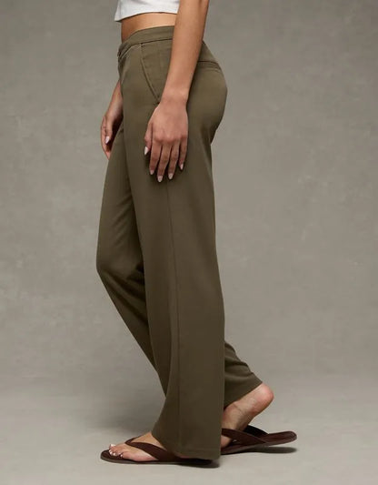 AE Low-Rise Straight Trouser