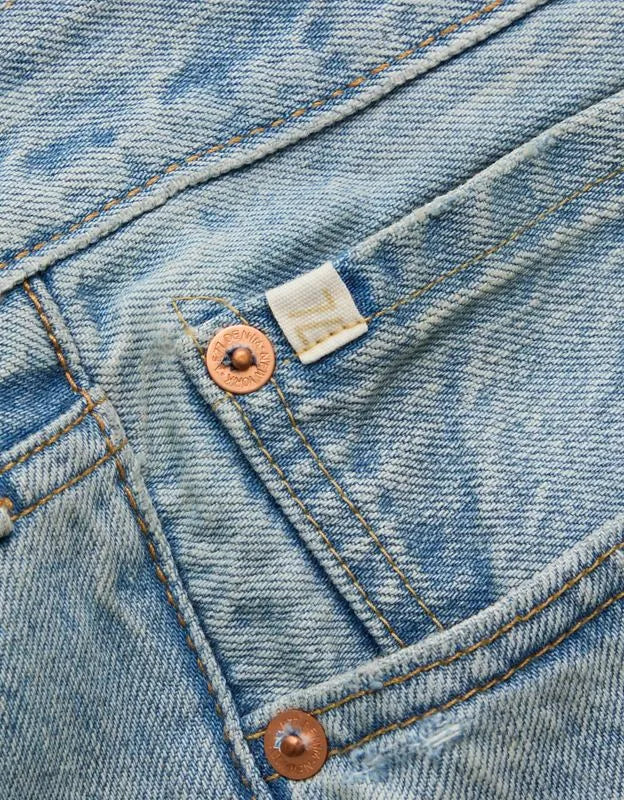AE77 Loose Ankle Jean