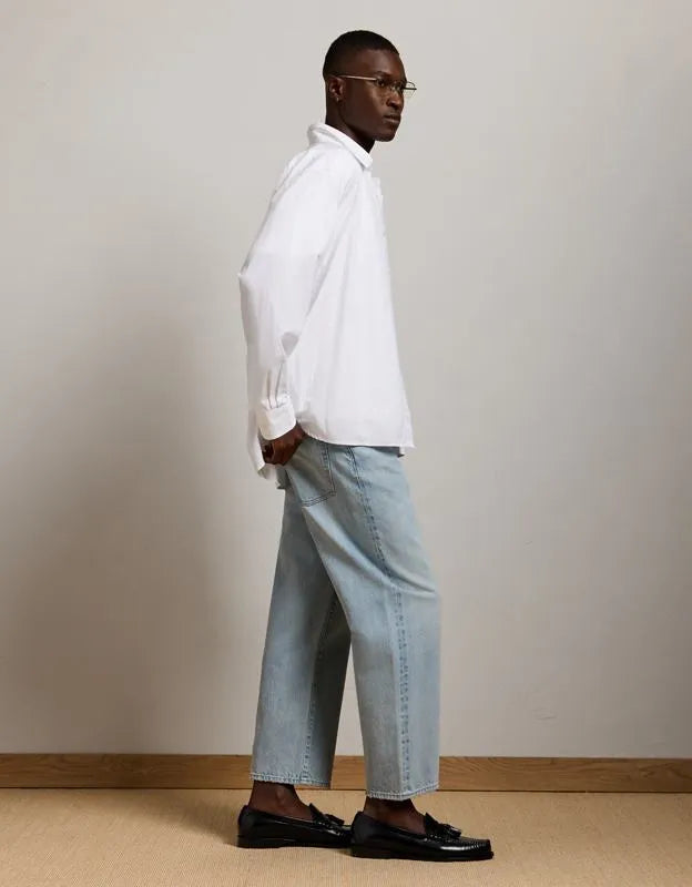 AE77 Loose Ankle Jean