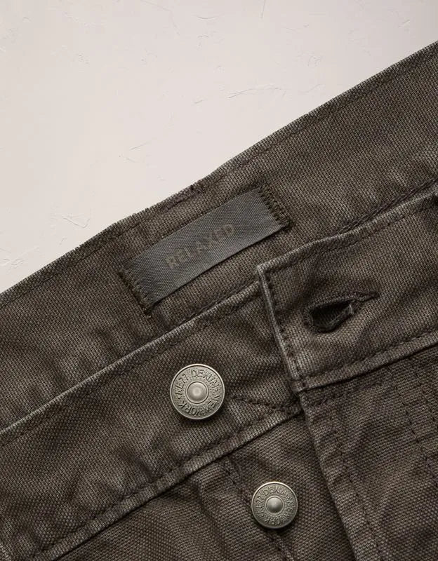 AE77 Hemp-Blend Relaxed Pant