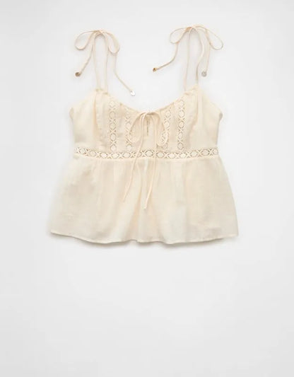 AE Lace Trim Babydoll Cami