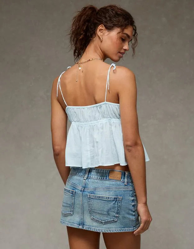 AE Lace Trim Babydoll Cami