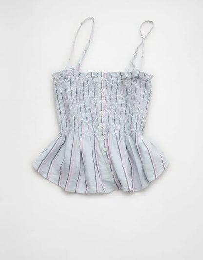 AE Smocked Tube Top