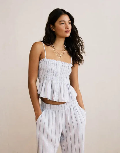 AE Smocked Tube Top