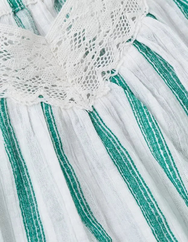 AE Cropped Lace-Trim Cami