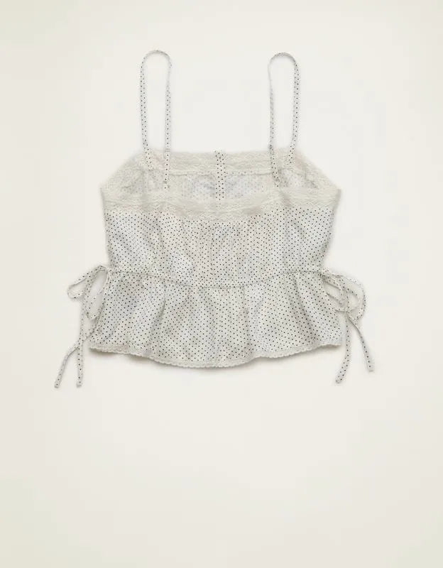 AE Tie-Waist Button-Up Cami