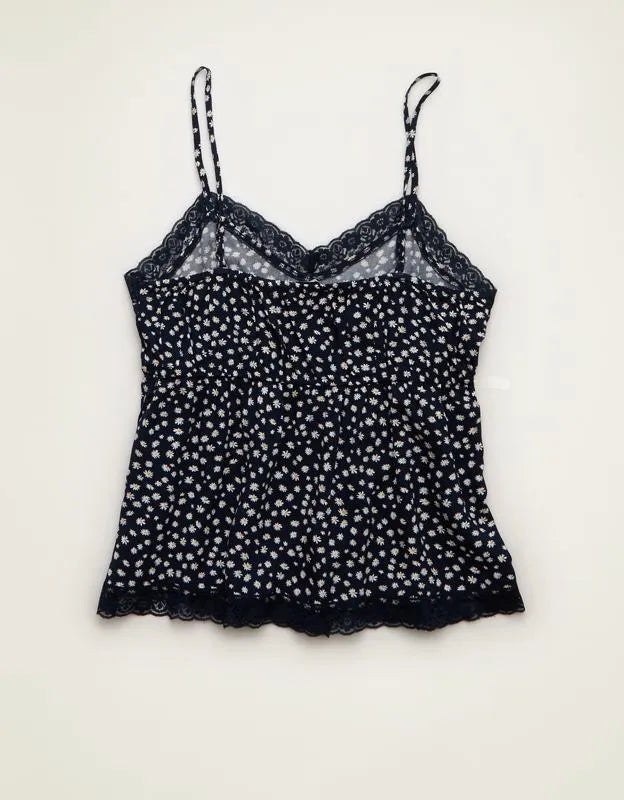 AE Lace-Trim Ditsy Cami